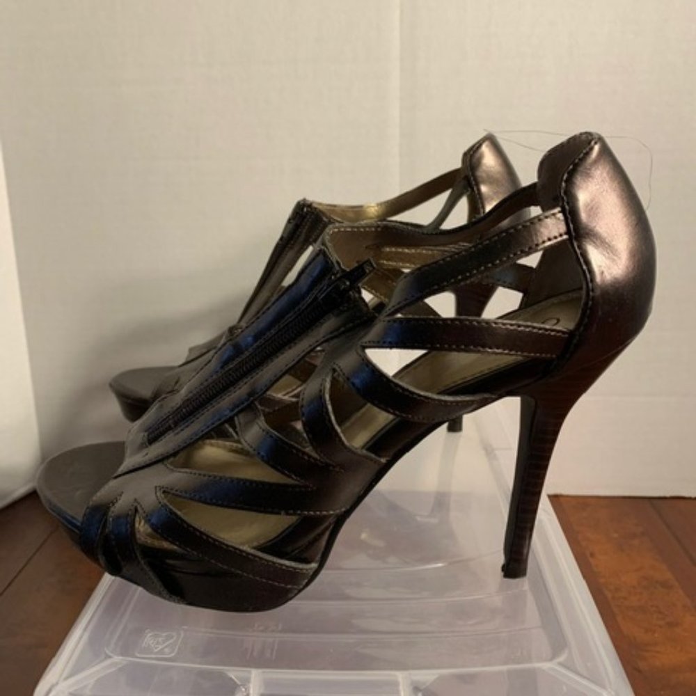 Cato Pewter Heels